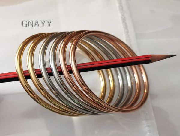 xmas gifts women tricolor stainless steel silver gold rose gold mixed round smooth solid cuff bangle bracelet 4mm 27207081, White
xmas gifts women tricolor stainless steel silver gold rose gold mixed round smooth solid cuff bangle bracelet 4mm 27207081, White