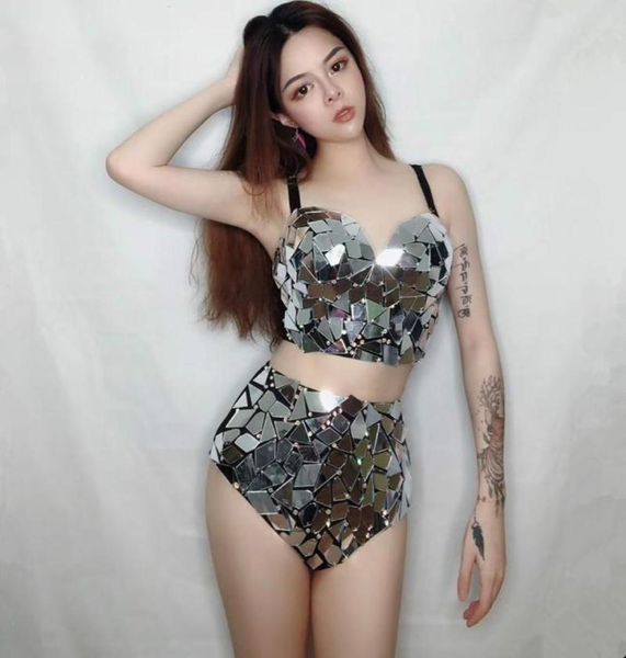 stage wear pieces set women silver mirrors bra shorts suit sequins bikini dance costume bar nightclub outfit singer performance sh8221263, Black;red
stage wear pieces set women silver mirrors bra shorts suit sequins bikini dance costume bar nightclub outfit singer performance sh8221263, Black;red