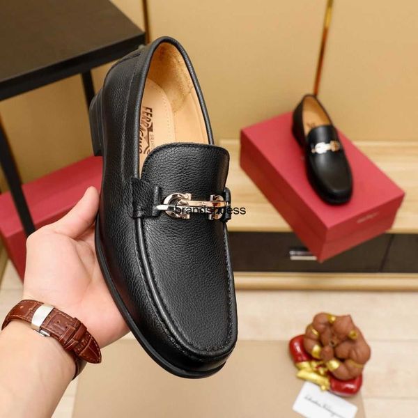 feragamos british business dress casual leather shoes men's slip-on shoe slip on leather bright leather high end civil servant office, Black
feragamos british business dress casual leather shoes men's slip-on shoe slip on leather bright leather high end civil servant office, Black