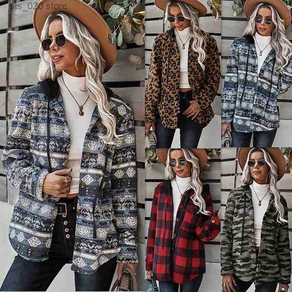 women's jackets designer plaid coat 2021 winter new double fleece coat sweater casual style t230727, Black;brown
women's jackets designer plaid coat 2021 winter new double fleece coat sweater casual style t230727, Black;brown