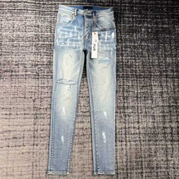2023 designer jeans mens purple pants pantalones ripped straight regular denim tears washed old long hole g2dtdk, Blue
2023 designer jeans mens purple pants pantalones ripped straight regular denim tears washed old long hole g2dtdk, Blue