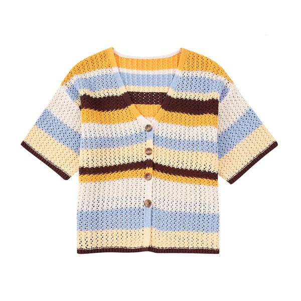 women's knits tees bmzrljy american sweet retro casual simple allmatch vneck summer splicing against color longsleeved striped knitted, White
women's knits tees bmzrljy american sweet retro casual simple allmatch vneck summer splicing against color longsleeved striped knitted, White