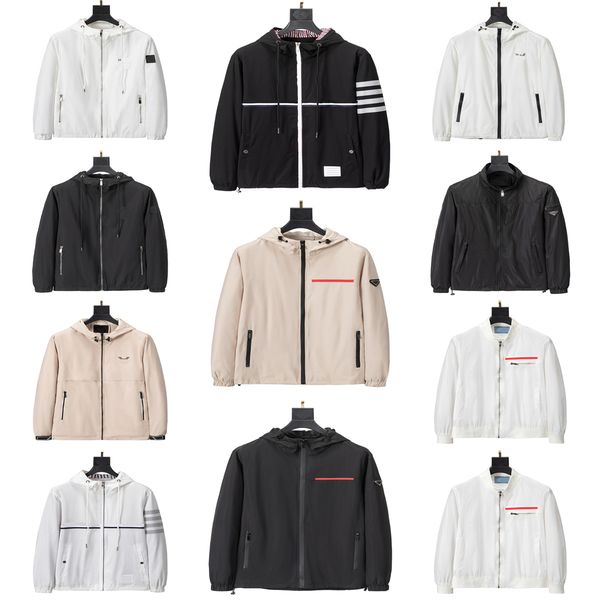 new mens hooded jacket designer mens jacket spring and autumn windrunner sports windbreaker casual zipper jackets clothing m-3xl, Black;brown
new mens hooded jacket designer mens jacket spring and autumn windrunner sports windbreaker casual zipper jackets clothing m-3xl, Black;brown