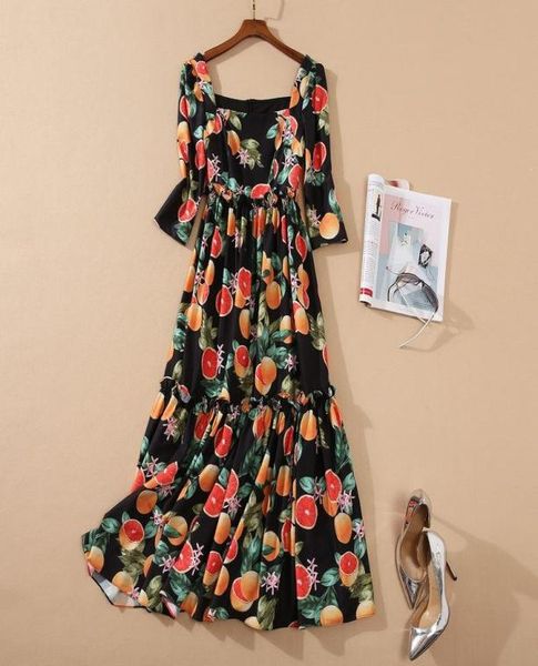 2020 autumn fall luxury orange print square neck panelled 1/2 half sleeve dress mid-calf dresses o2217359247500824, Black
2020 autumn fall luxury orange print square neck panelled 1/2 half sleeve dress mid-calf dresses o2217359247500824, Black