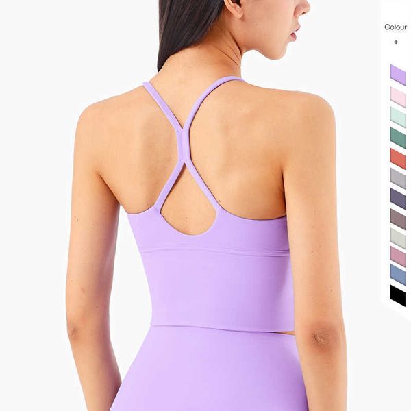 yoga bra lulu women vest tank solid sports gym workout running push-up athletic cross-back crop fitness woman clothing
yoga bra lulu women vest tank solid sports gym workout running push-up athletic cross-back crop fitness woman clothing