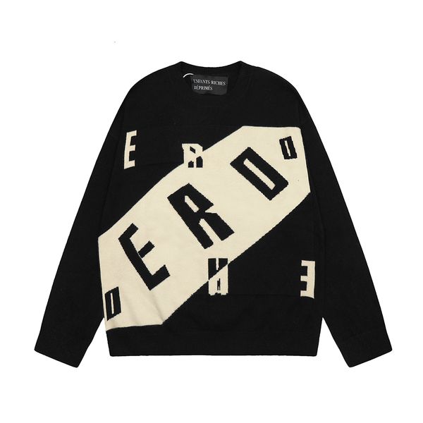 men's sweaters autumn letter black and white round neck woolen sweater o baggy y2k knitted clothes oversized ropa hombre 230726, White;black
men's sweaters autumn letter black and white round neck woolen sweater o baggy y2k knitted clothes oversized ropa hombre 230726, White;black