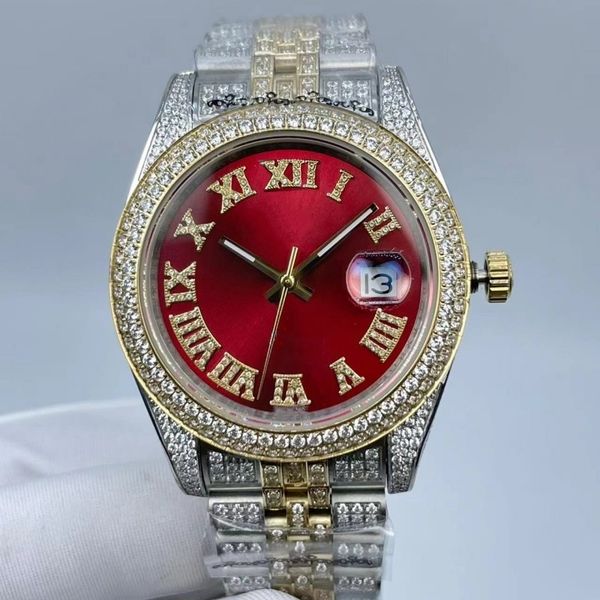 luxury designer classic fashion diamond setting automatic watch size 41mm digital scale sapphire glass waterproof feature christmas gift, Slivery;golden
luxury designer classic fashion diamond setting automatic watch size 41mm digital scale sapphire glass waterproof feature christmas gift, Slivery;golden