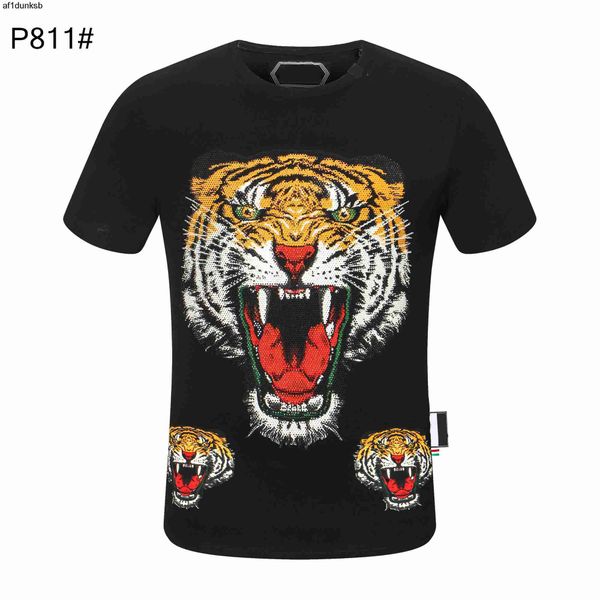 short-sleeved philipps casual plein clothing t-shirt tees high-quality pp streetwear devil men's skull k7 diamond, White;black
short-sleeved philipps casual plein clothing t-shirt tees high-quality pp streetwear devil men's skull k7 diamond, White;black
