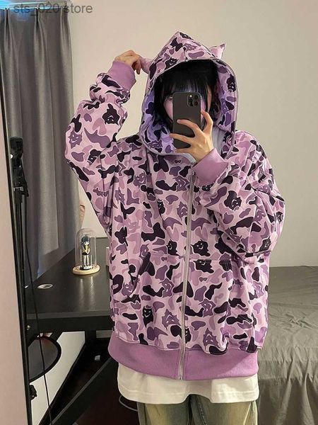 women's hoodies sweatshirts summer sunscreen jacket statement thin women's fan leopard print sweatshirt harajuku fashion brand cas, Black
women's hoodies sweatshirts summer sunscreen jacket statement thin women's fan leopard print sweatshirt harajuku fashion brand cas, Black