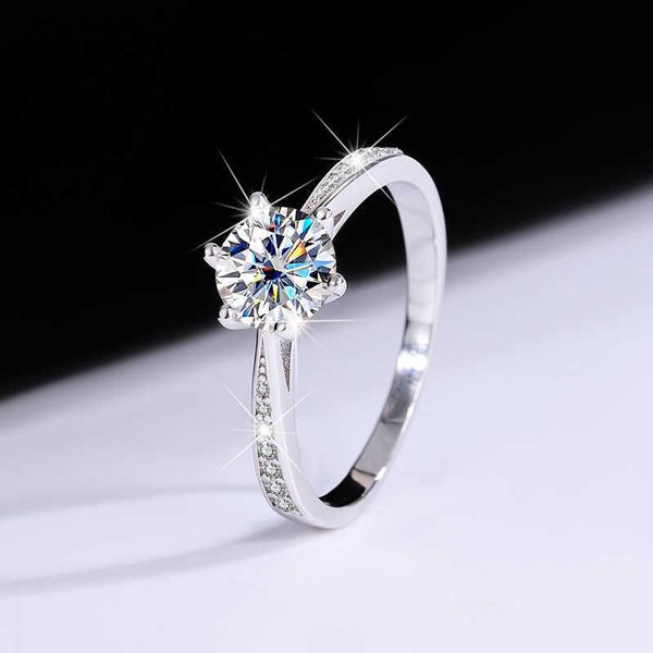 s925 sterling silver vvs moissanite korean six claw ring for women six claw classic crown proposal ring wedding gemstone rings, Slivery;golden
s925 sterling silver vvs moissanite korean six claw ring for women six claw classic crown proposal ring wedding gemstone rings, Slivery;golden