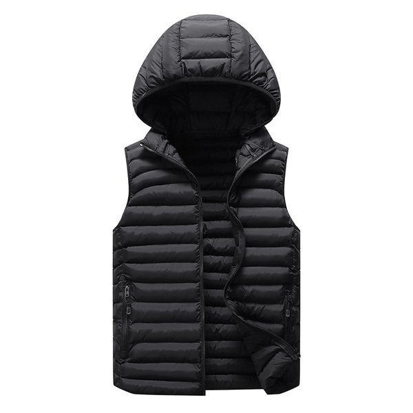 mens winter sleeveless jacket men down vest mens warm thick hooded coats male cottonpadded work waistcoat gilet homme vest 6xl, Black;white
mens winter sleeveless jacket men down vest mens warm thick hooded coats male cottonpadded work waistcoat gilet homme vest 6xl, Black;white