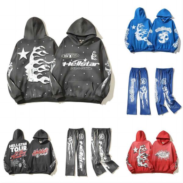 2023 fashion trend hellstar long sleeve pants sportsuit designer hoodie pullover street hip hop retro alphabet print high street personality, Black
2023 fashion trend hellstar long sleeve pants sportsuit designer hoodie pullover street hip hop retro alphabet print high street personality, Black