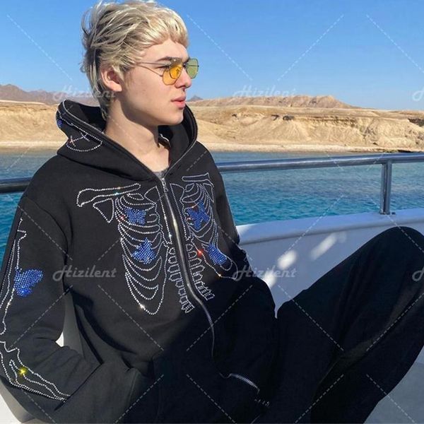 grunge long sleeve super dalian hoodie jacket y2k menclothing zip hoodie rhinestone skull gothic sweatshirt sweatcoat pullover, Black
grunge long sleeve super dalian hoodie jacket y2k menclothing zip hoodie rhinestone skull gothic sweatshirt sweatcoat pullover, Black