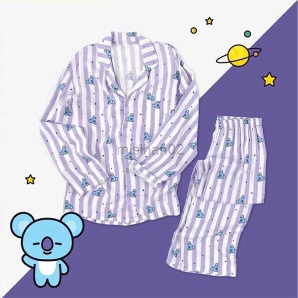 women's sleep lounge print women's striped cartoon cute pajamas set shirts pants kawaii homewear suit female spring summer korean
women's sleep lounge print women's striped cartoon cute pajamas set shirts pants kawaii homewear suit female spring summer korean