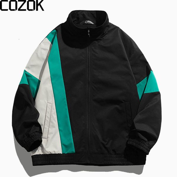 mens jackets college style varsity jacket men spring patchwork bomber casual harajuku street loose fashion zipper coat women couple 230726, Black;brown
mens jackets college style varsity jacket men spring patchwork bomber casual harajuku street loose fashion zipper coat women couple 230726, Black;brown