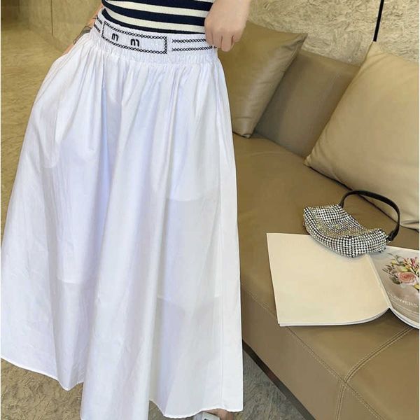 23ss new womens skirt contrast color elastic letter embroidery decorative skirt designer skirts summer high waist fashion women clothing, Black
23ss new womens skirt contrast color elastic letter embroidery decorative skirt designer skirts summer high waist fashion women clothing, Black