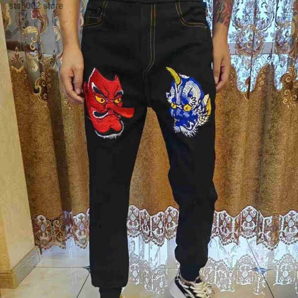 men's jeans y2k painted heavy embroidery japanese style 2023 new trendy brand men's embroidery high street loose retro fashion cas, Blue
men's jeans y2k painted heavy embroidery japanese style 2023 new trendy brand men's embroidery high street loose retro fashion cas, Blue