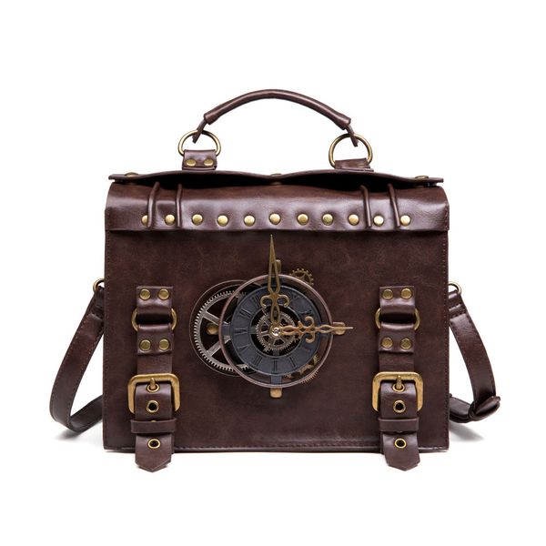2023 new women's bag europeanpunk industrial retro style women's one shoulder diagonal straddle bag
2023 new women's bag europeanpunk industrial retro style women's one shoulder diagonal straddle bag