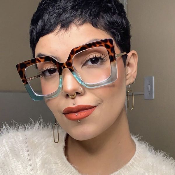 2023 oversized square glasses frame fashion retro sunglasses anti blue light women vintage designer clear big eyeglasses frames sg618, Silver
2023 oversized square glasses frame fashion retro sunglasses anti blue light women vintage designer clear big eyeglasses frames sg618, Silver