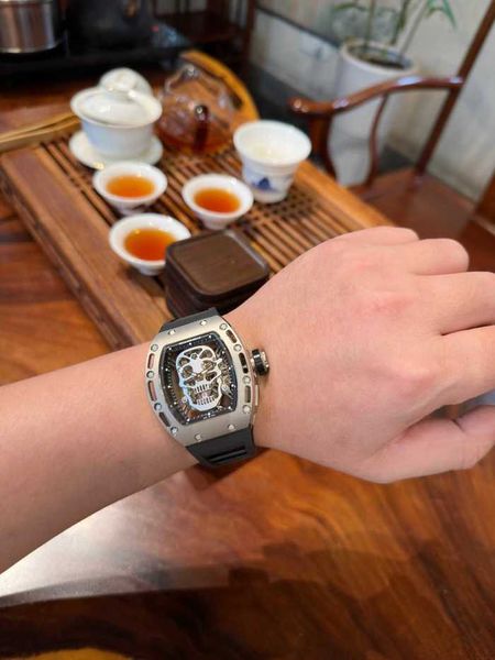 designer rm052 real tourbillon watch fantasic superb men wrist watches powk high-end quality mechanical uhr ntpt all carbon fiber case montr, Slivery;brown
designer rm052 real tourbillon watch fantasic superb men wrist watches powk high-end quality mechanical uhr ntpt all carbon fiber case montr, Slivery;brown