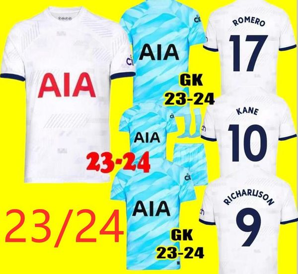 new kane son 23 24 soccer jerseys kulusevski richarlison perisic pedro porro 23/24 danjuma romero perisic goalkeeper gk football kit shirt s, Black;yellow
new kane son 23 24 soccer jerseys kulusevski richarlison perisic pedro porro 23/24 danjuma romero perisic goalkeeper gk football kit shirt s, Black;yellow