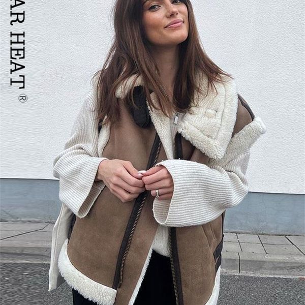 women's tanks cami fashion patchwork sleeveless vest waistcoat loose thicken lapel jacket coat autumn chic outwear street 230726, White
women's tanks cami fashion patchwork sleeveless vest waistcoat loose thicken lapel jacket coat autumn chic outwear street 230726, White