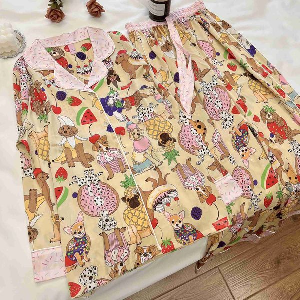 women's sleep lounge women soft silk satin pajama sets spring long sleeve pink sleepwear v-neck pyjama suit female mujer homewear hkd23
women's sleep lounge women soft silk satin pajama sets spring long sleeve pink sleepwear v-neck pyjama suit female mujer homewear hkd23