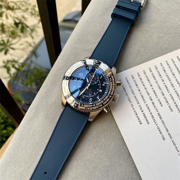 2023 luxury quartz watch for men pilot series casual fashion men premium wristwatch black rubber strap iwcs aa3, Slivery;golden
2023 luxury quartz watch for men pilot series casual fashion men premium wristwatch black rubber strap iwcs aa3, Slivery;golden