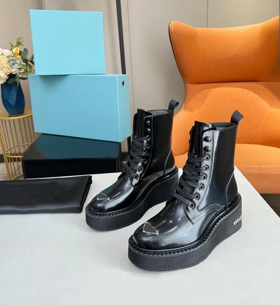 2023 latest women's short boots round toe lace up thick bottom formal casual banquet work matching size 35-41 box, Black
2023 latest women's short boots round toe lace up thick bottom formal casual banquet work matching size 35-41 box, Black