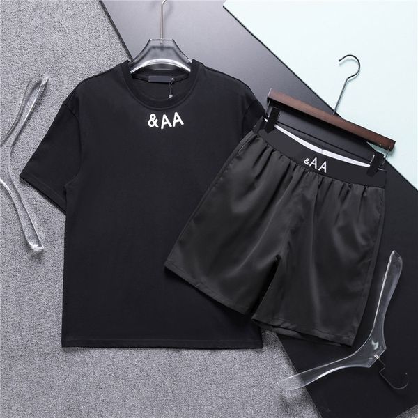 luxury designer mens tracksuit summer fashion male sets letters print short sleeve tees suit high end quality t shirts and shorts 2 piece s, Gray
luxury designer mens tracksuit summer fashion male sets letters print short sleeve tees suit high end quality t shirts and shorts 2 piece s, Gray