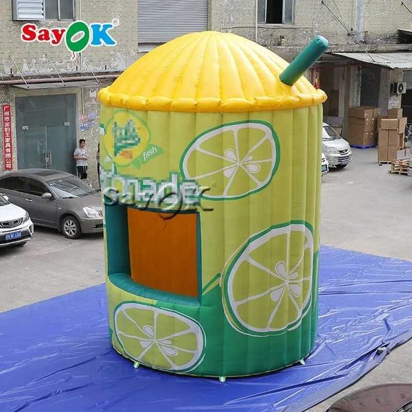 sayok 5mh inflatable lemonade booth inflatable lemonade cart booth with blower outdoor activity advertising ticket booth
sayok 5mh inflatable lemonade booth inflatable lemonade cart booth with blower outdoor activity advertising ticket booth
