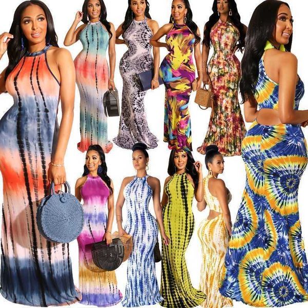 womens designer maxi dresses summer sleeveless tank tie dye printed party beach dress luxury long skirt clothing, Black;gray
womens designer maxi dresses summer sleeveless tank tie dye printed party beach dress luxury long skirt clothing, Black;gray