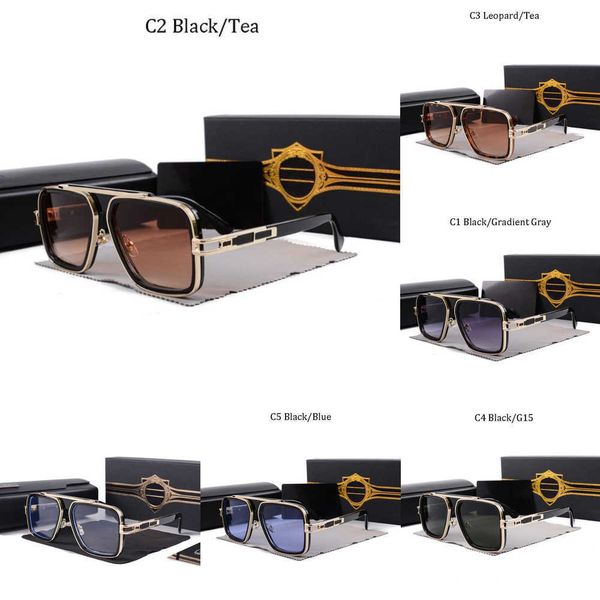 luxury brand vintage sunglasses square women's sun glasses fashion designer shades golden frame sunglasses uv400 gradient lxn-evo dita, White;black
luxury brand vintage sunglasses square women's sun glasses fashion designer shades golden frame sunglasses uv400 gradient lxn-evo dita, White;black