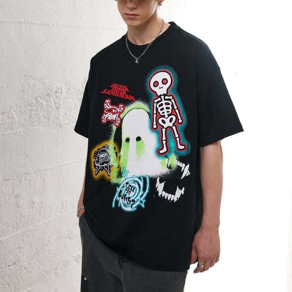 women's tshirt harajuku vintage casual hip hop female oversized print street retro letters short sleeve y2k women t shirt kawaii cloth, White
women's tshirt harajuku vintage casual hip hop female oversized print street retro letters short sleeve y2k women t shirt kawaii cloth, White
