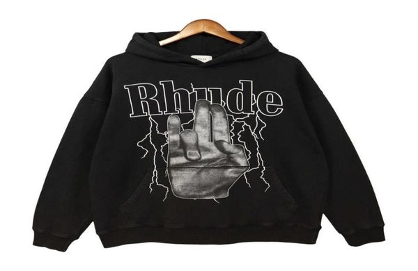 fashion brand lightning gesture letter wash hooded sweater men and women high street hoodie coat1135829, Black
fashion brand lightning gesture letter wash hooded sweater men and women high street hoodie coat1135829, Black
