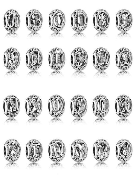 925 sterling silver loose beads 26 english letters a to z fit bracelet bangle round shape for women jewelry diy making5330069, Black 
925 sterling silver loose beads 26 english letters a to z fit bracelet bangle round shape for women jewelry diy making5330069, Black