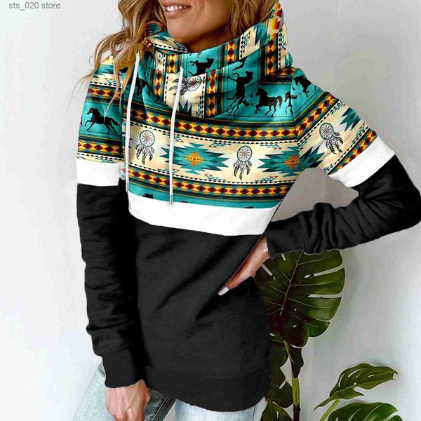 hoodies sweatshirts women's geometric pattern warm scarf neck hoodie pullover vintage western ethnic style aztec print drawstring hoode, Black
hoodies sweatshirts women's geometric pattern warm scarf neck hoodie pullover vintage western ethnic style aztec print drawstring hoode, Black