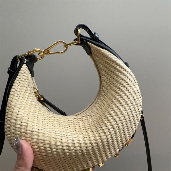 luxury women grass woven crescent bag new fashion hobo bags handbags shoulder bags women's bags designer crossbody bags
luxury women grass woven crescent bag new fashion hobo bags handbags shoulder bags women's bags designer crossbody bags