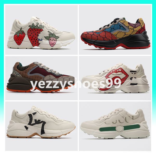 luxury brand rhyton casual shoes men's and women's rhyton sneakers for strawberry wave mouth tiger net print vintage coach old dad, Black
luxury brand rhyton casual shoes men's and women's rhyton sneakers for strawberry wave mouth tiger net print vintage coach old dad, Black