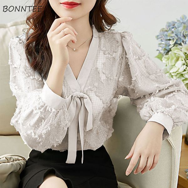 womens blouses shirts women vneck arrival lantern sleeve elegant office lady korean style loose casual trendy chic female retro cozy 230726, White
womens blouses shirts women vneck arrival lantern sleeve elegant office lady korean style loose casual trendy chic female retro cozy 230726, White