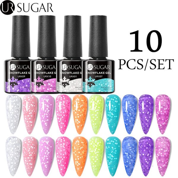 nail gel ur sugar 10pcsset snowflake nail gel polish kit 7ml glass bottle semi permanent soak off uv led gel nail art design manicure 230726, Red;pink
nail gel ur sugar 10pcsset snowflake nail gel polish kit 7ml glass bottle semi permanent soak off uv led gel nail art design manicure 230726, Red;pink