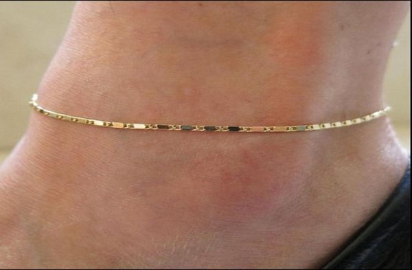 women simple gold chain anklet ankle bracelet barefoot sandal beach foot jewelry1647804, Red;blue
women simple gold chain anklet ankle bracelet barefoot sandal beach foot jewelry1647804, Red;blue