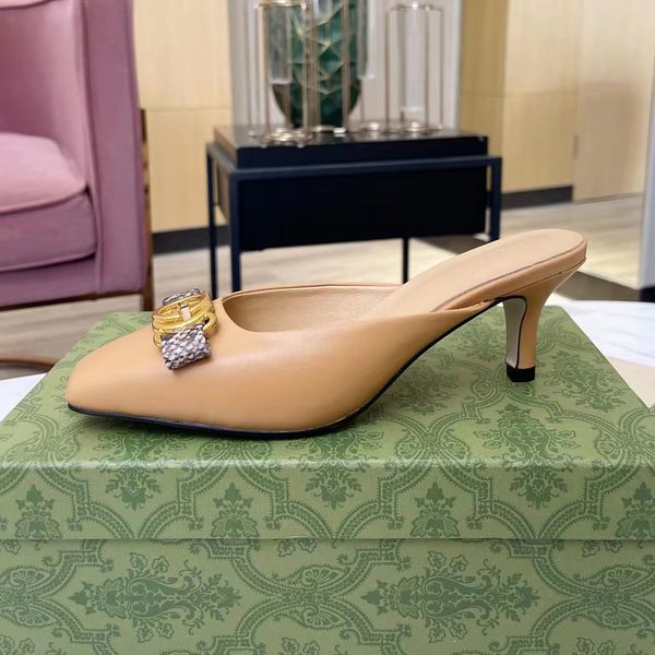 new square head genuine leather high heels cow leather upper sheepskin inner lining classic and comfortable slippers, Black
new square head genuine leather high heels cow leather upper sheepskin inner lining classic and comfortable slippers, Black