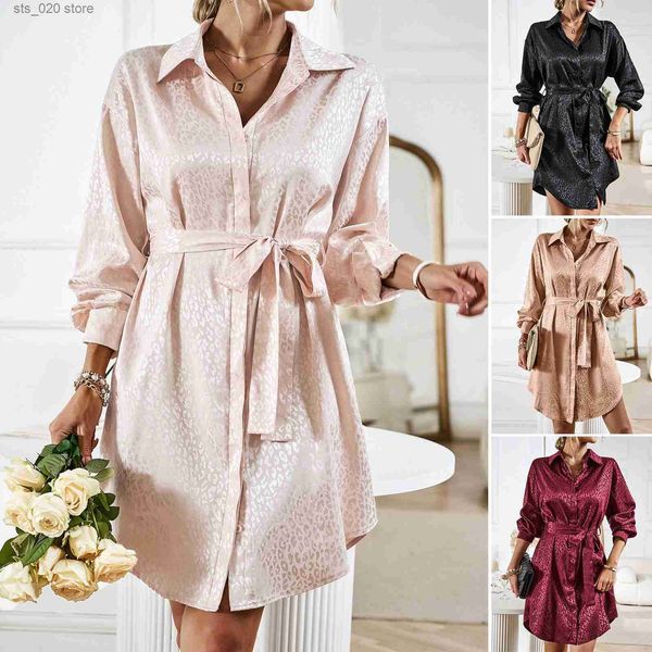 basic casual dresses shirt dress women's 2023 autumn/winter elegant long sleeve dress t230727, Black;gray
basic casual dresses shirt dress women's 2023 autumn/winter elegant long sleeve dress t230727, Black;gray
