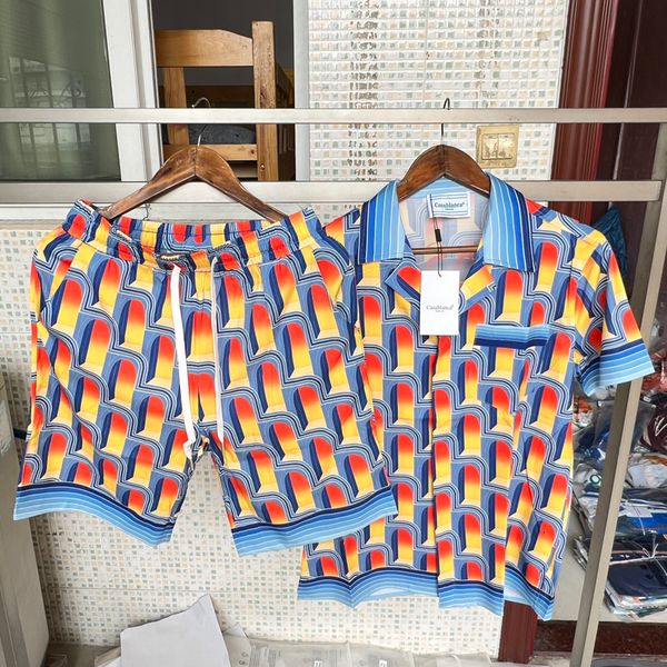 mens casual shirts step gate print thin silk casablanca shirt shortpant set real pos men women hawaii beach style seaside surf tennis club s, White;black
mens casual shirts step gate print thin silk casablanca shirt shortpant set real pos men women hawaii beach style seaside surf tennis club s, White;black