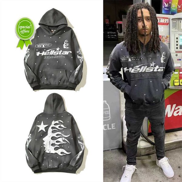 men's hoodies sweatshirts hellstar high street vintage letter print hoodie fashion sports men's and women's hoodies0b16, Black
men's hoodies sweatshirts hellstar high street vintage letter print hoodie fashion sports men's and women's hoodies0b16, Black