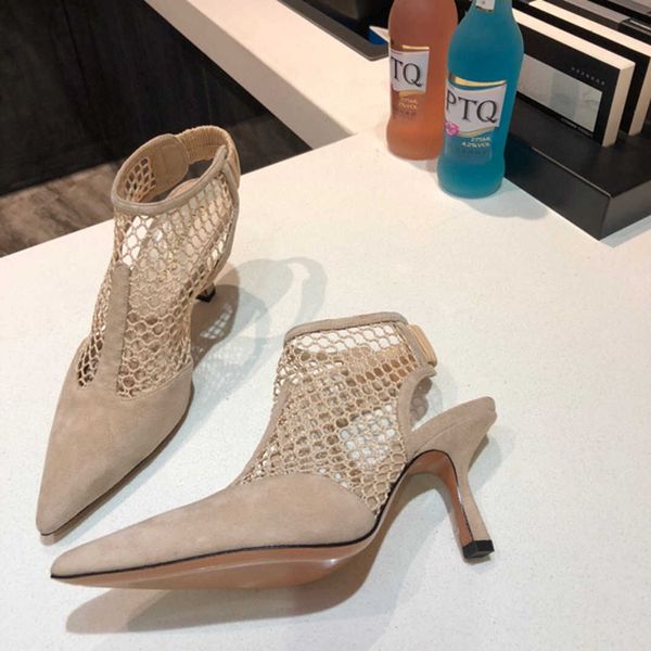 casual shoes 2021 spring new yangjing pointed mesh hollow sandals women's thin high heels back zipper sandals, Black
casual shoes 2021 spring new yangjing pointed mesh hollow sandals women's thin high heels back zipper sandals, Black