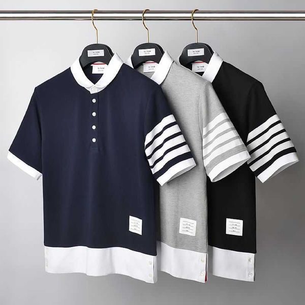 summer youth trend design sense of small number men and women couple costume bonzero polo short sleeved t-shirt tee fashion brand, Black;brown
summer youth trend design sense of small number men and women couple costume bonzero polo short sleeved t-shirt tee fashion brand, Black;brown