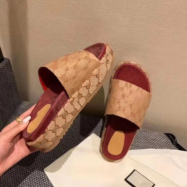 designer slippers colorful women's platform fashion sandals medium heel 55mm canvas strap sandals 36-46 05, Black
designer slippers colorful women's platform fashion sandals medium heel 55mm canvas strap sandals 36-46 05, Black