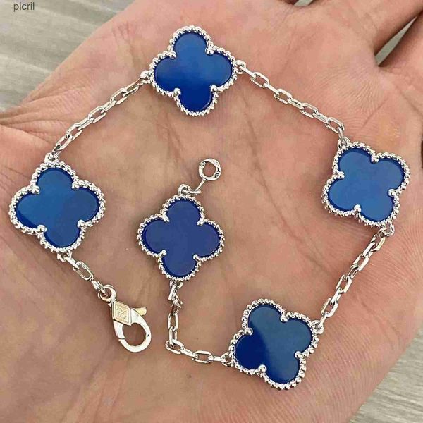 charm bracelets luxury clover designer bracelet pearl 4 leaf 18k gold laser brand bangle necklace earrings wedding a jewelr, Golden;silver
charm bracelets luxury clover designer bracelet pearl 4 leaf 18k gold laser brand bangle necklace earrings wedding a jewelr, Golden;silver